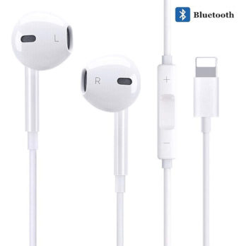 Écouteurs Intra-Auriculaires, Relimi Écouteurs avec Micro et Télécommande Oreillettes Filaires in Ear Casque pour iPhone 7-7 Plus 8-8 Plus-X-XS-XS Max avec Connectivité Bluetooth