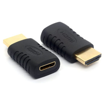 Mini HDMI connecteur femelle, HDMI mâle vers Mini HDMI Adaptateur femelle